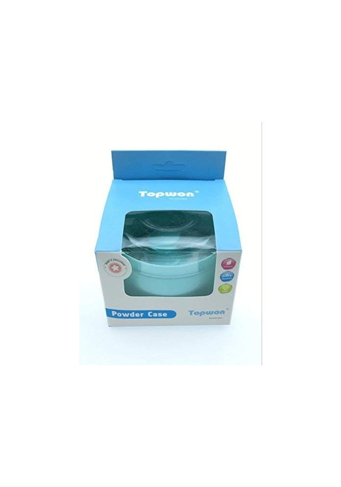 Topwon Baby Powder Puff Kit for Body Powder Container Dusting Powder Case for Baby&Mom - Image 4